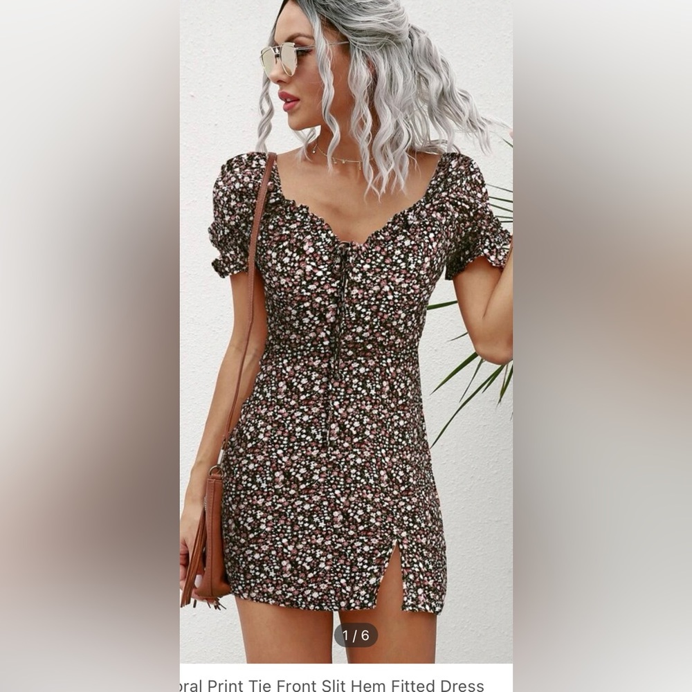 SHEIN floral dress